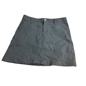 Athleta Dipper Nylon Stretch Golf Short Skort Pockets Black Size 6 Style 773823